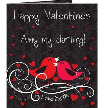 Personalised Valentines Card 4018