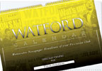 personalised Watford Football A3 Calendar