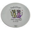 personalised Wedding and Anniversary Plate