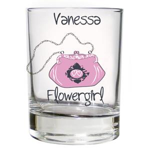 Wedding Bag Juice Glass