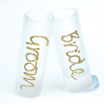 Personalised Wedding Shot Glass