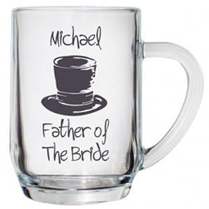 Wedding Top Hat Tankards