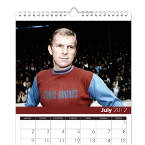 Personalised West Ham Football Calendar
