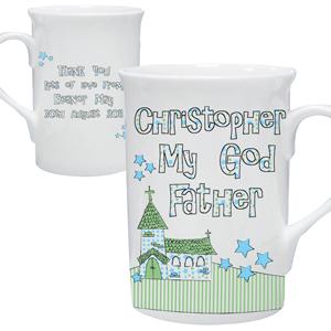Whimsical Church God Father Mug