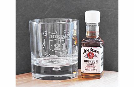 Whisky Style Glass  Bourbon Whisky