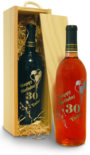 Wine - Happy 30th Birthday