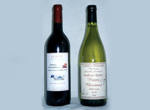 Personalised wine box