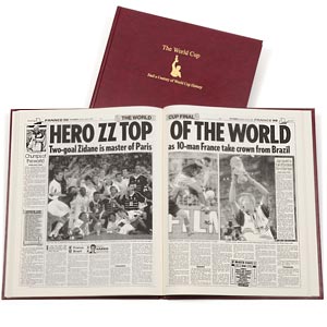 Personalised World Cup Football Book