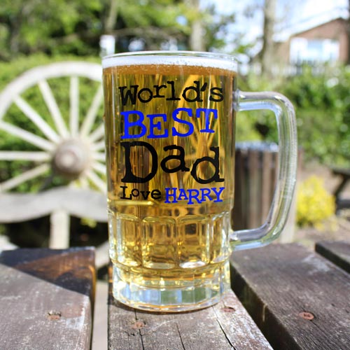 Personalised Worlds Best Tankard