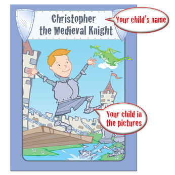 Personalised Your Child the Medieval Knight Book