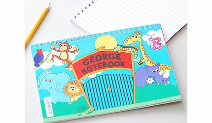Personalised Zoo - A5 Notebook