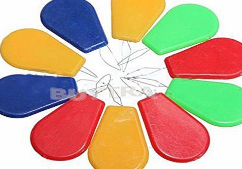 personalizedco CONVENIENT 10Pcs Bow Wire Stitch Insert Plastic Craft Tool Sewing Machines Needle Threader