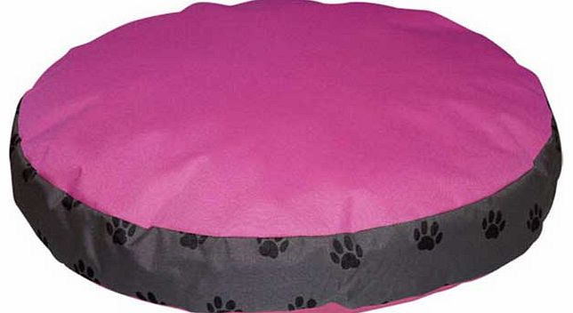 Pet Brands Colours Large Dog Bed - Hot Pink