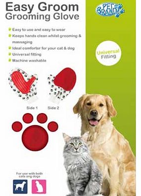 Pet Brands Easy Groom Grooming Glove
