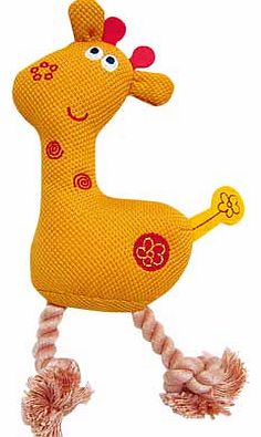 Pet Brands Happy Puppy Jungle Giraffe Toy