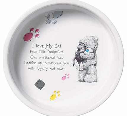 Pet Brands Me To You Ceramic Cat Feeding Bowl - 5 Inch