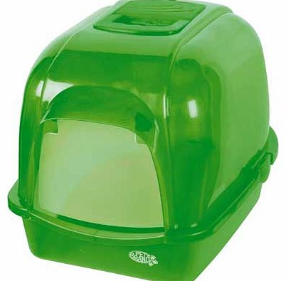 Pet Brands Oval Cat Litter Tray with Hood -