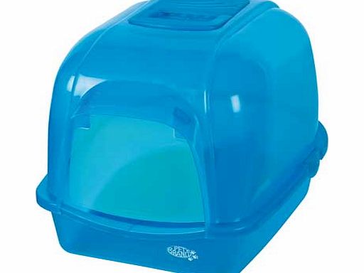 Pet Brands Oval Cat Litter Tray with Hood