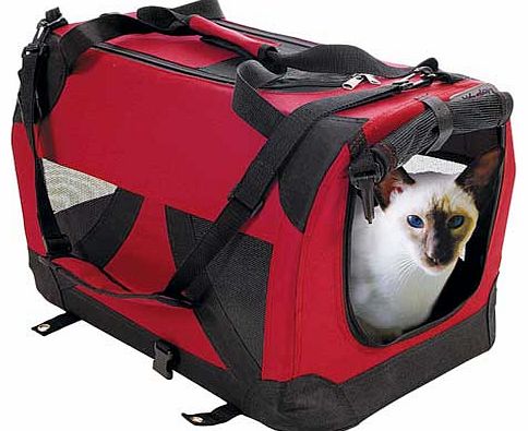 Pet Brands Petzden Fold Flat Cat Carrier - 40x29x30cm