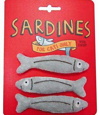Sardine Catnip Toy