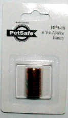 Pet Safe Ltd PetSafeandreg; 6 Volt Alkaline Battery RFA-18-11 (WAS andpound;5.99)
