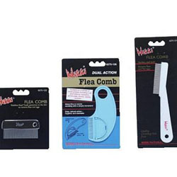 Pet Shop Products Mikki Flea Comb Plastic Back