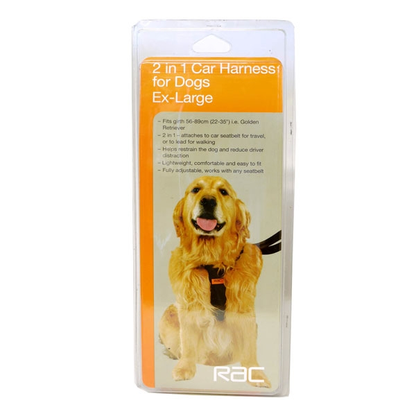 PetBrands Pet Brands Rac Dog Car Harness 12-16` Small