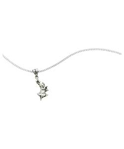 Peter Rabbit Sterling Silver Pendant and Soft Toy