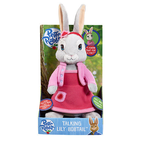Peter Rabbit Talking Lily Soft Toy