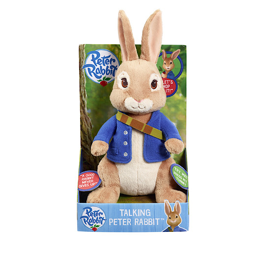 Peter Rabbit Talking Peter Soft Toy