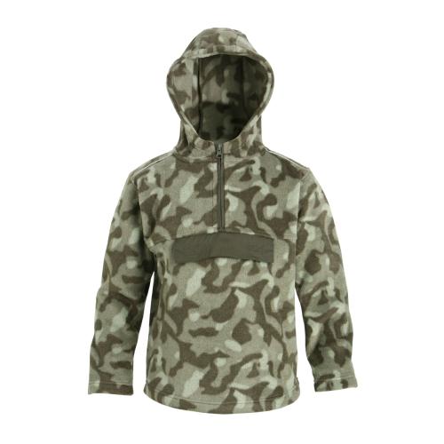 Boy` Fire Camo Print Overhead Fleece