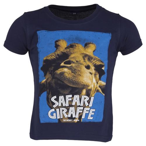 Boys Giraffe Print T-shirt