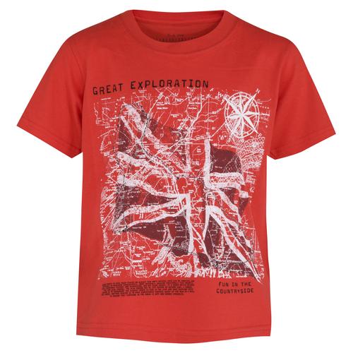 Peter Storm Boys Map T-shirt