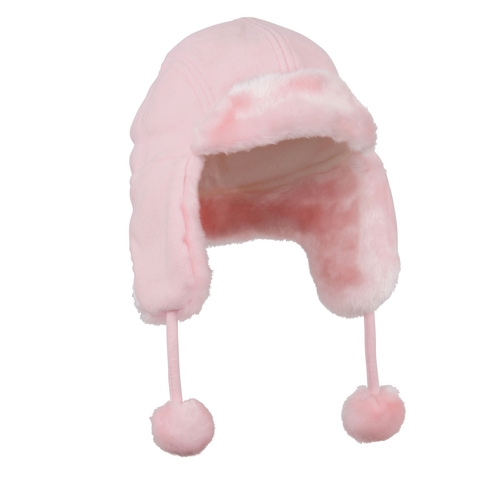 Girl` Fleece Trapper Hat
