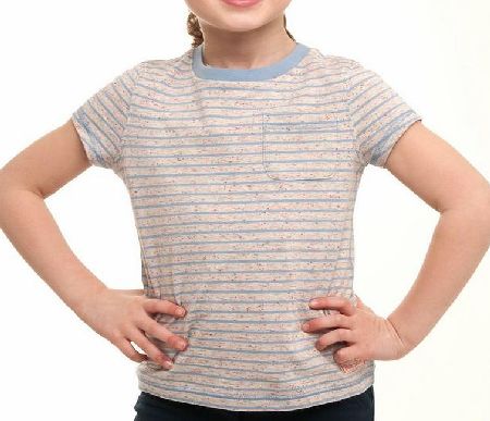 PETER STORM Girls Neppy Yarn Pocket T-Shirt