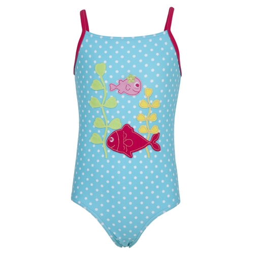 Peter Storm Girls Polka Dot Swimsuit