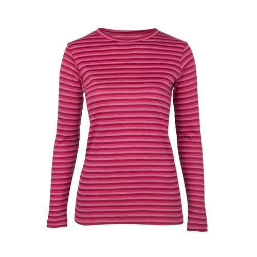 Womenss Stripe Thermal T-Shirt
