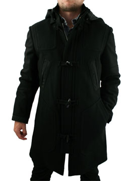 Black Duffle Coat