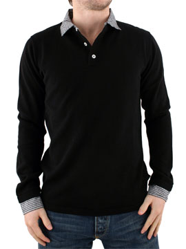 Peter Werth Black Shirt Insert Top