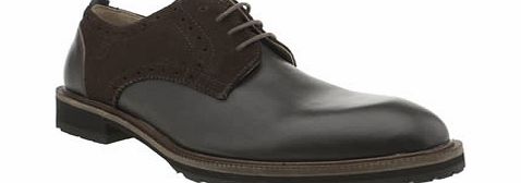 Peter Werth Dark Brown Turnmill Derby Shoes