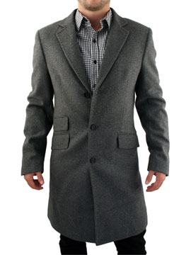 Peter Werth Mid Grey Over Coat