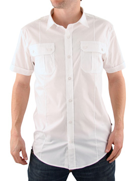 Peter Werth White Short Sleeve Shirt