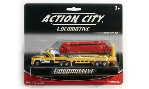 Peterkin Action City 18290 - Train Transporter Express Loco