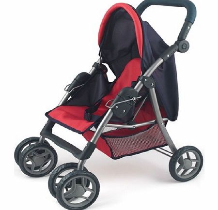 Peterkin Dolls World 4 Wheeler Dolls Pushchair