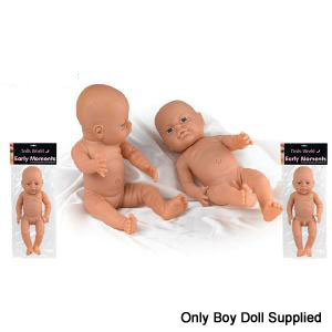 Dolls World 41cm Anatomically Correct Boy White