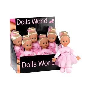 Peterkin Dolls World Little Ballerina 30cm Soft Bodied Doll