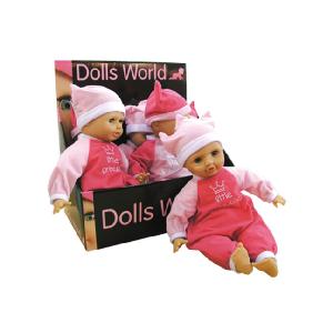 Dolls World Little Princess 41cm Soft Bean Filled Doll