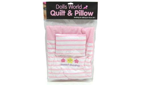 Dolls World Quilt & Pillow Set