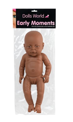 Early Moments Doll - Girl Black
