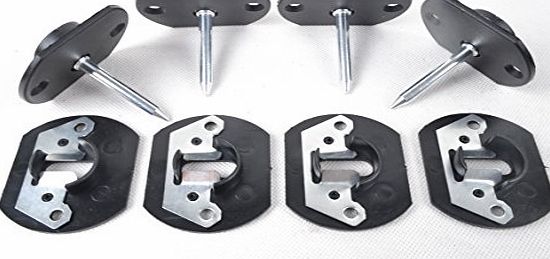 PetintheGarden 4 Sets Sofa Couch Sectional Furniture Connector Joint Pin Style New Design